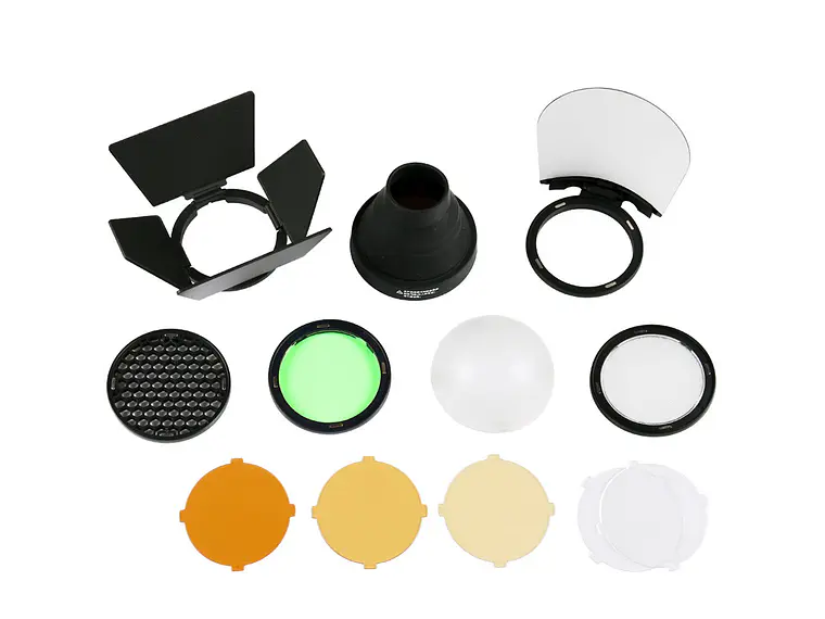 Godox AK-R1 Kit de Accesorios para flash de cabezal redondo. 1