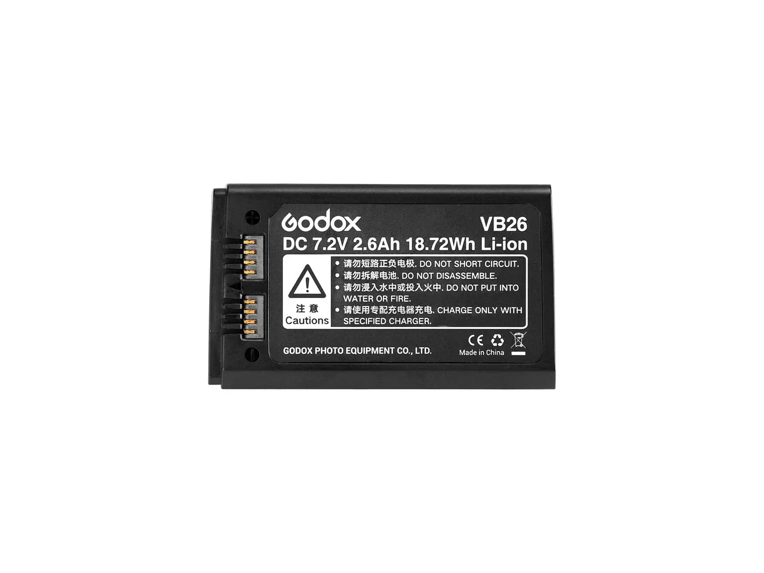 Godox VB26 Batería Para Flashes V1 y V860III 1