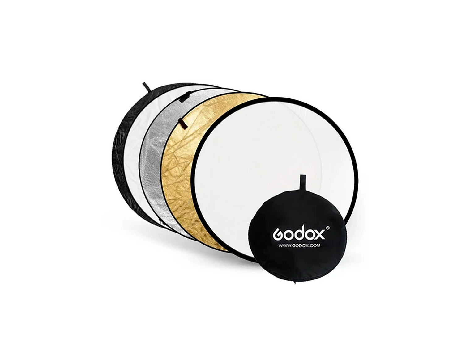 Godox Reflector 5 en 1 de 110 cm con Superficies Intercambiables 1