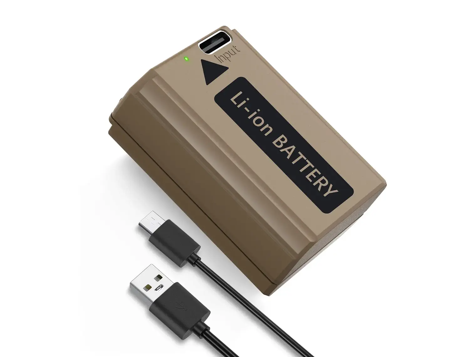 Neewer Batería TNP-FW50 1030mAh con Puerto USB-C 1