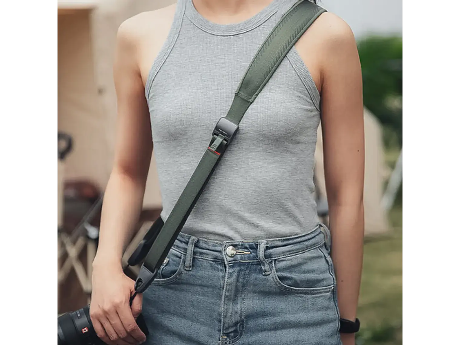 PGYTECH Correa de cuello Shoulder Strap - Fern Green 3