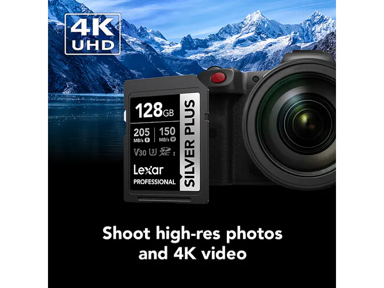 Lexar 128GB Professional SILVER PLUS 3