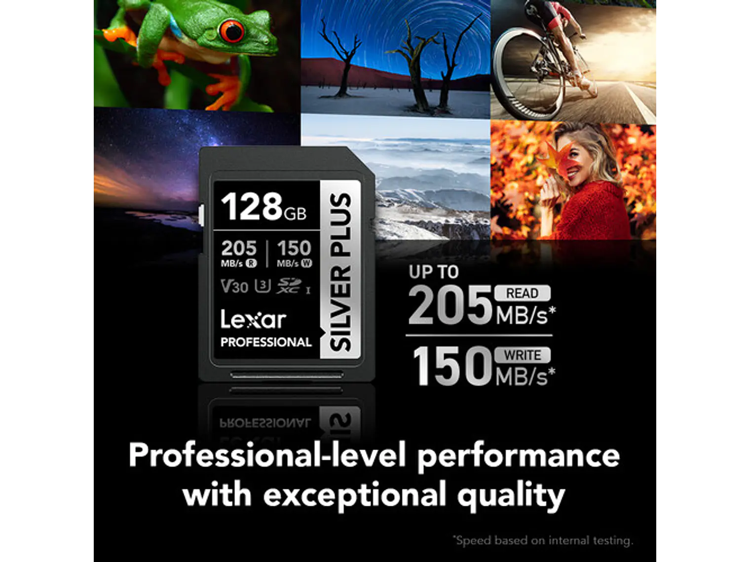 Lexar 128GB Professional SILVER PLUS 5
