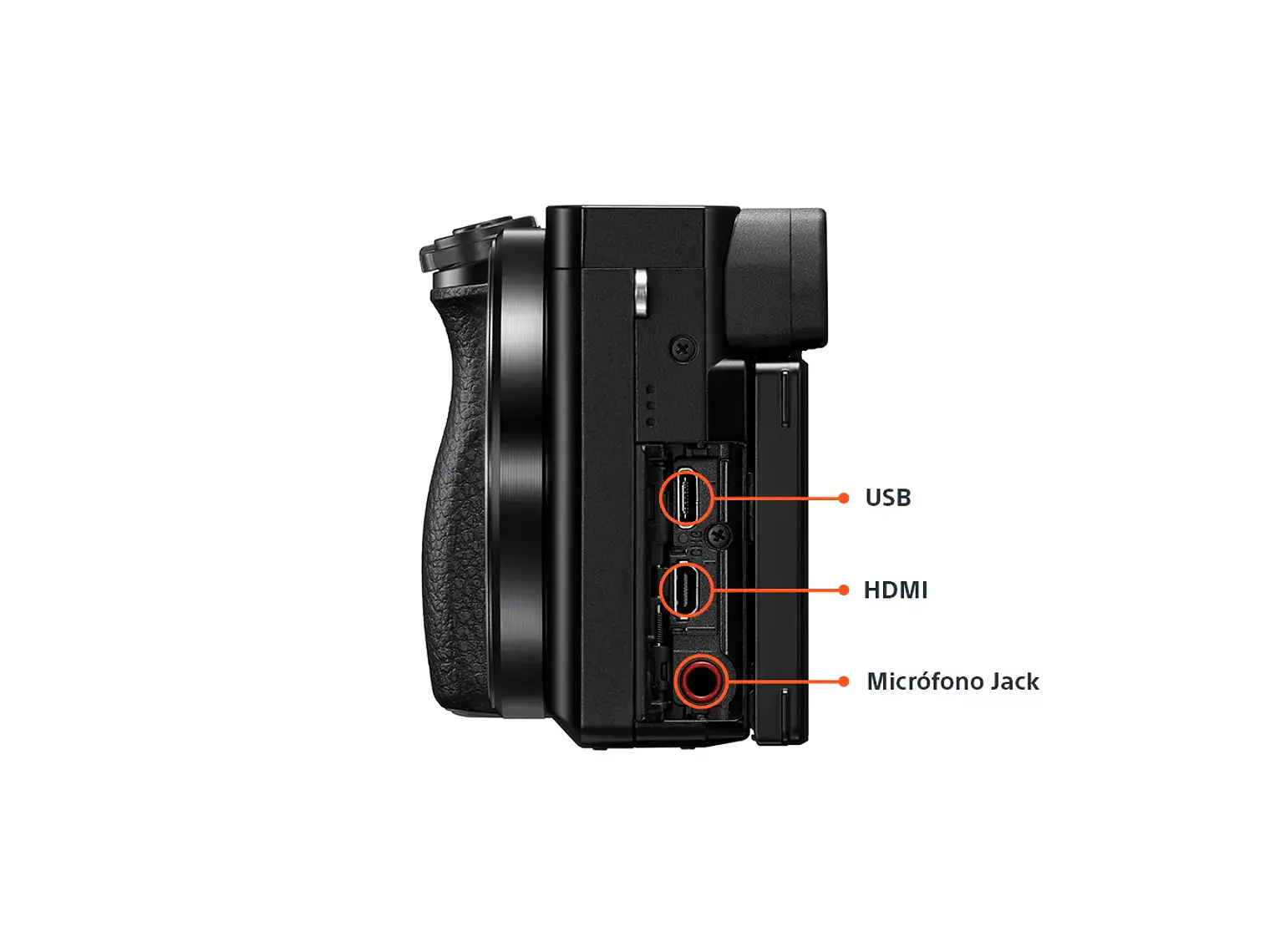 Sony A6100 Kit 16-50mm II + Lente 55-210mm 8