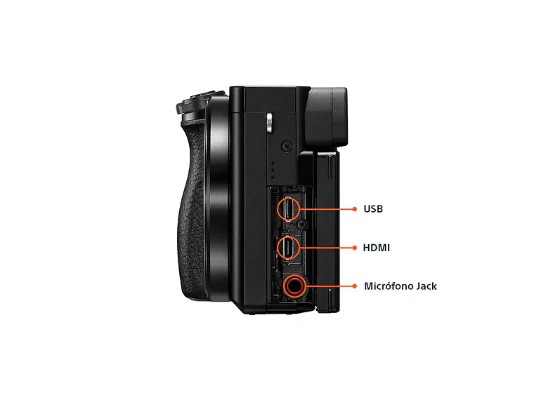 Sony A6100 Kit 16-50mm II + Lente 55-210mm 8