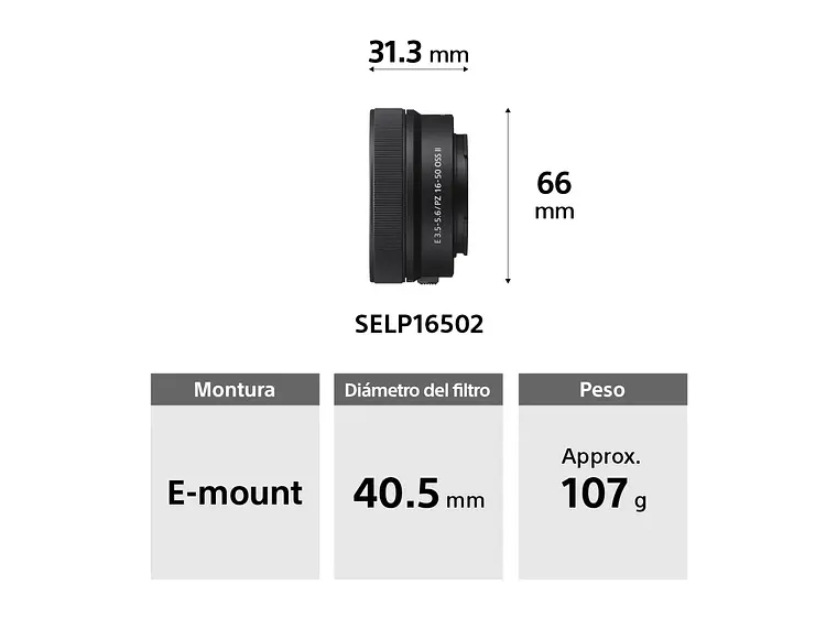 Sony A6100 Kit 16-50mm II + Lente 55-210mm 4
