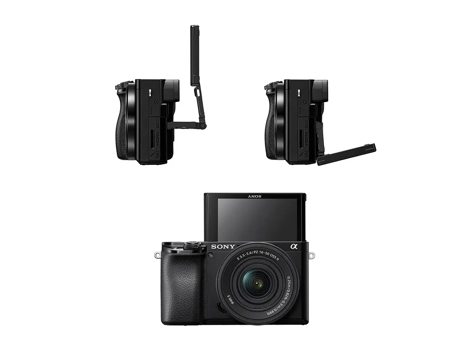 Sony A6100 Kit 16-50mm II + Lente 55-210mm 5