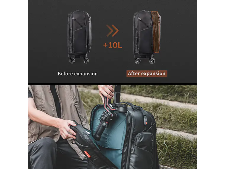 PGYTECH Mochila Roller - Space Black 5