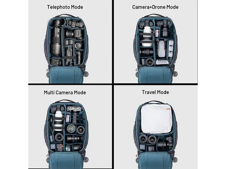 PGYTECH Mochila Roller - Space Black 3