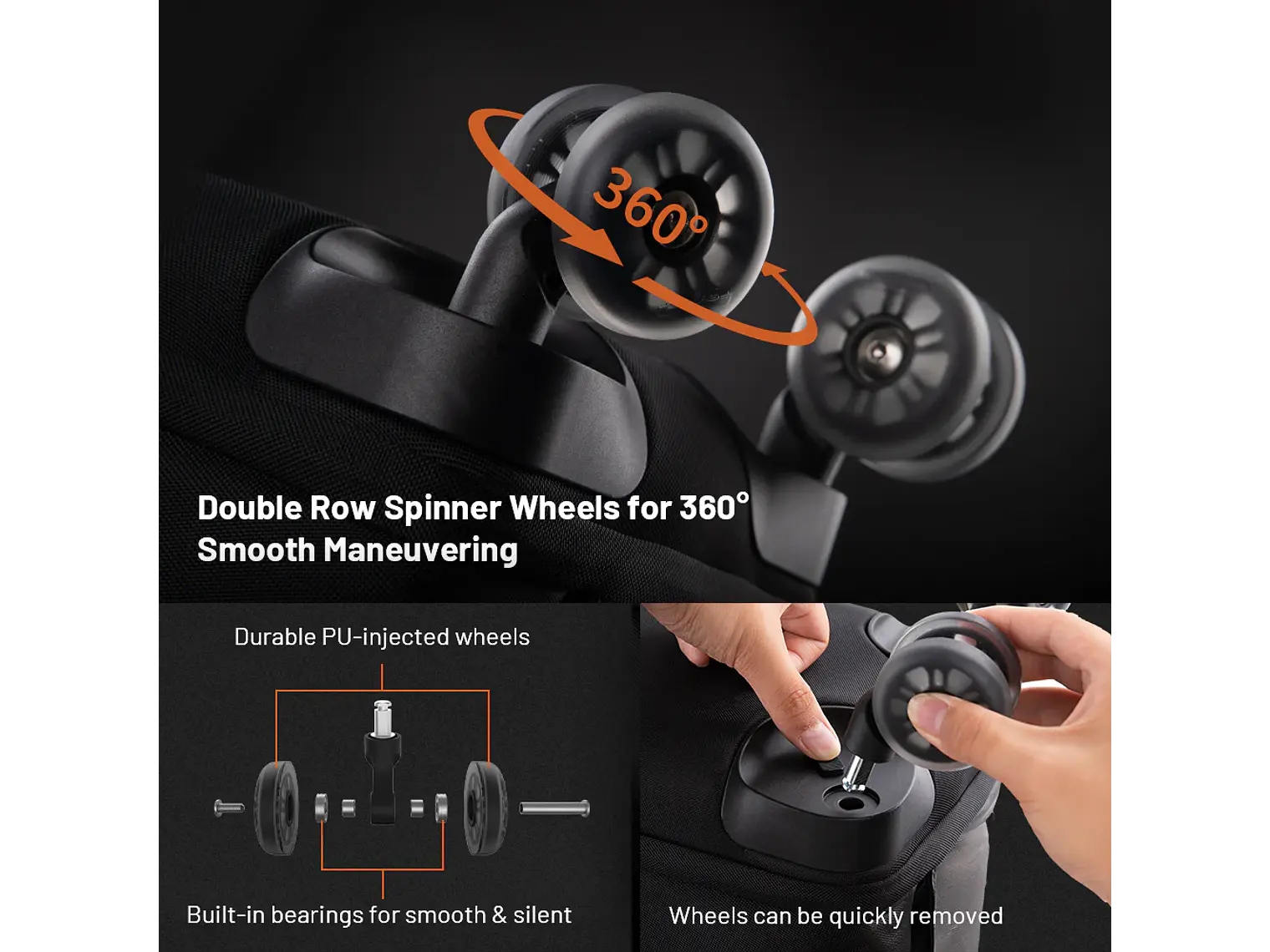 PGYTECH Mochila Roller - Space Black 7