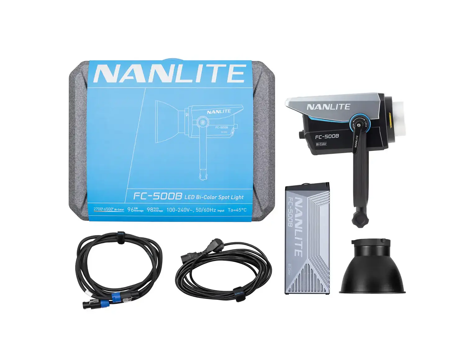 Nanlite FC-500B LED Bi-color Spot Light 1