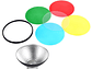 Mini Reflector Godox con Filtros de Colores - para AD200 - Miniatura 3