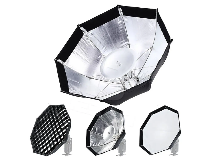 Mini Octabox Godox AD-S7 con Grilla para AD200Pro y AD200ProII 3