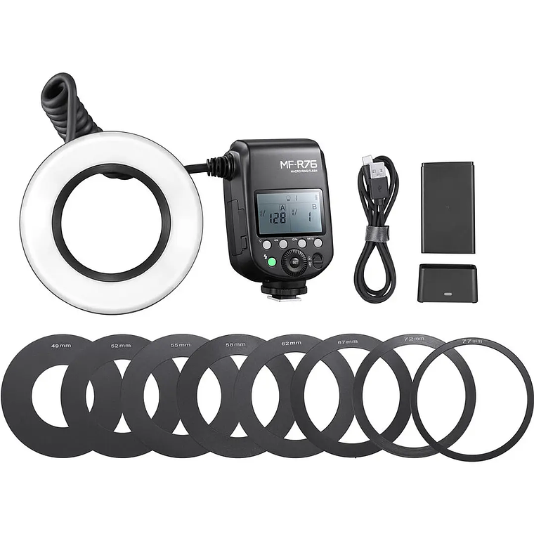 Ring Flash Godox MF-R76 - Macro 5