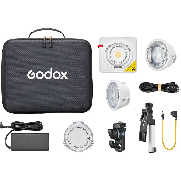 Cañon LED Godox ML100Bi Bi-Color - V-Mount Kit + Adaptador Bowen ML-GB 1