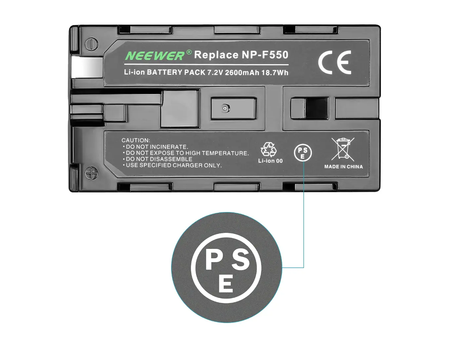 Neewer Monitor Neewer F100  7 pulgadas con Bateria y estuche 8