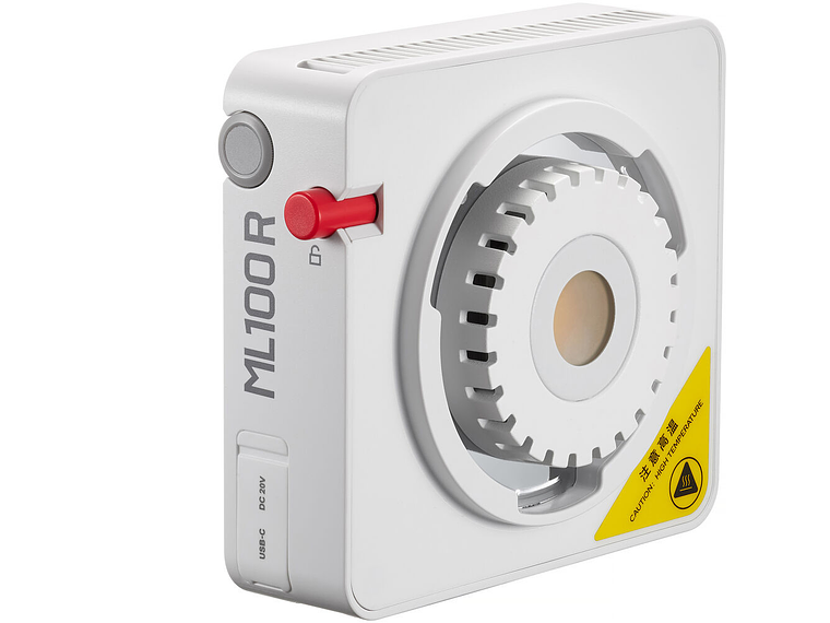 Cañon LED ML100R RGB - NP-F Grip Kit 4