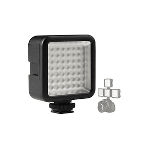 Ulanzi VL49 Mini lámpara led con batería recargable y soporte de accesorios