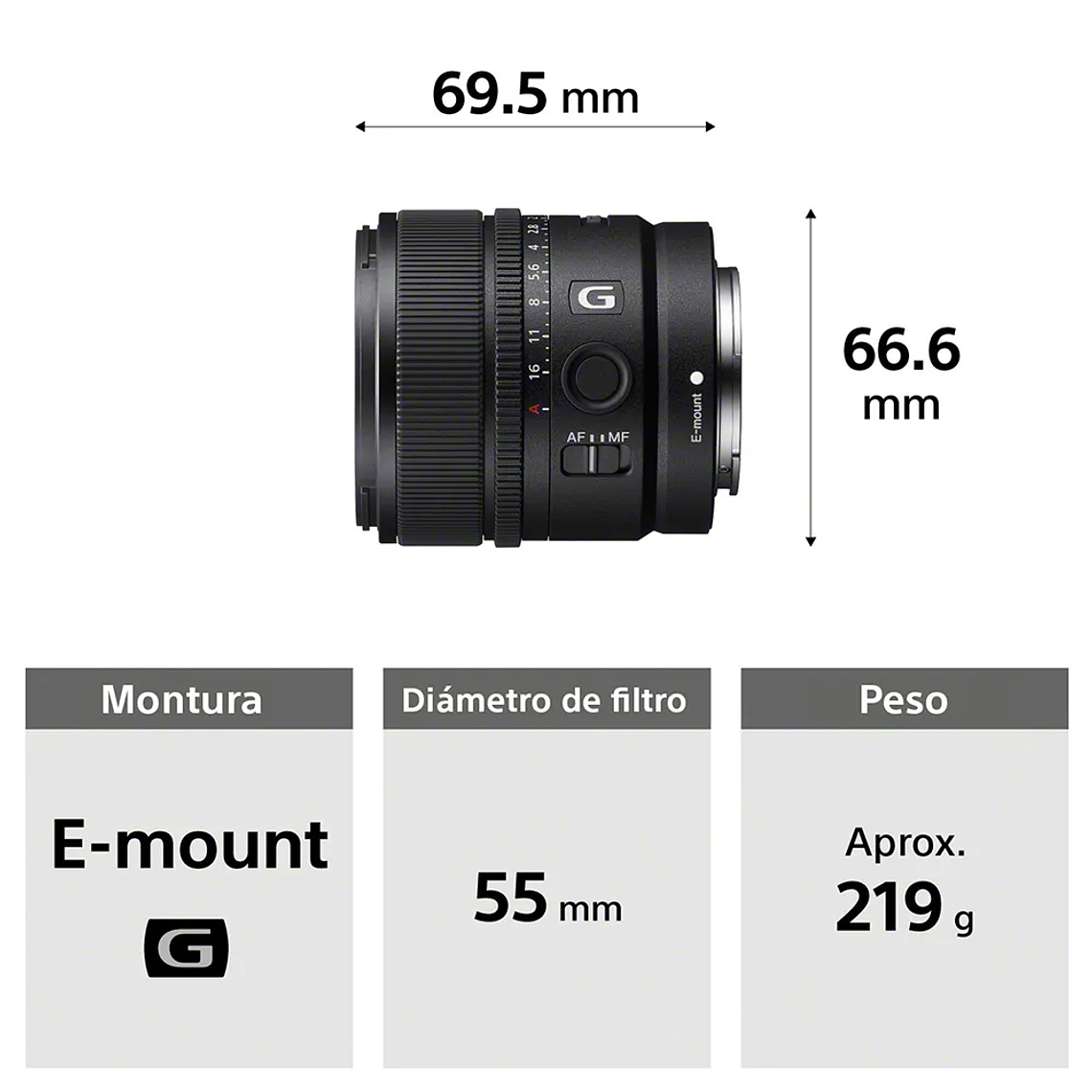 Sony E 15 mm F1.4 G 3