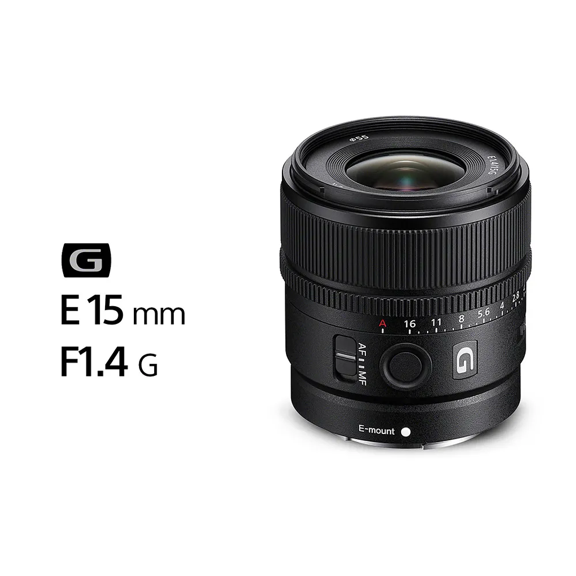 Sony E 15 mm F1.4 G 2