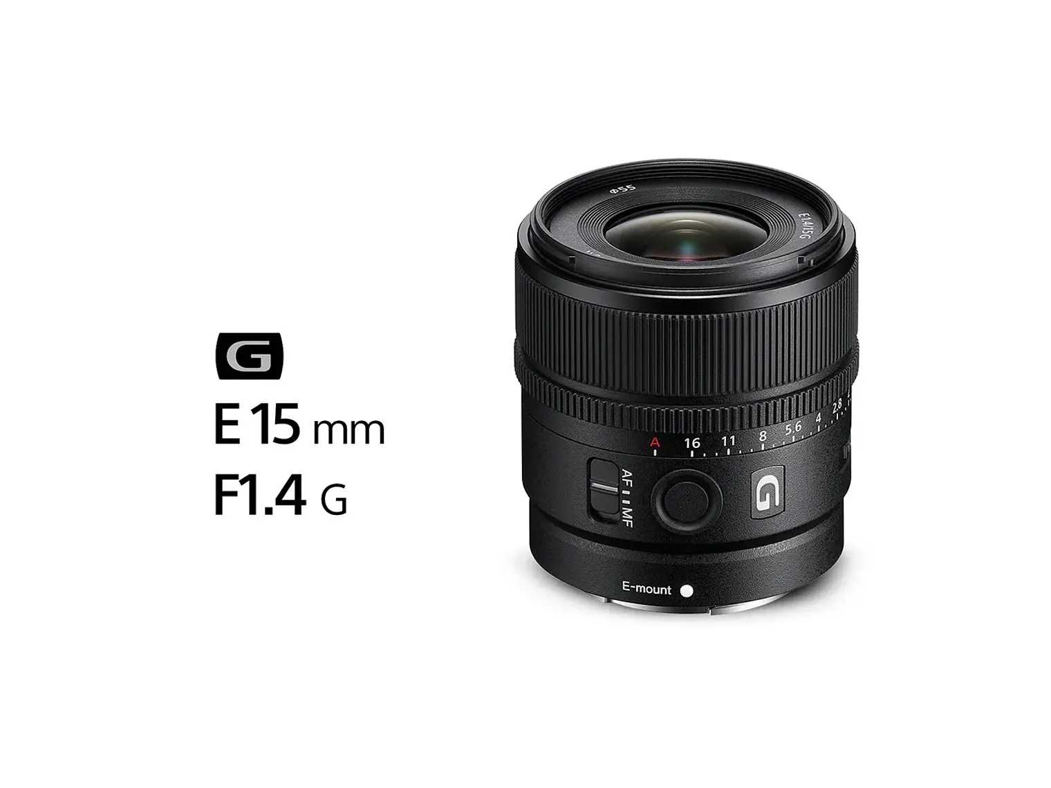 Sony E 15 mm F1.4 G 2