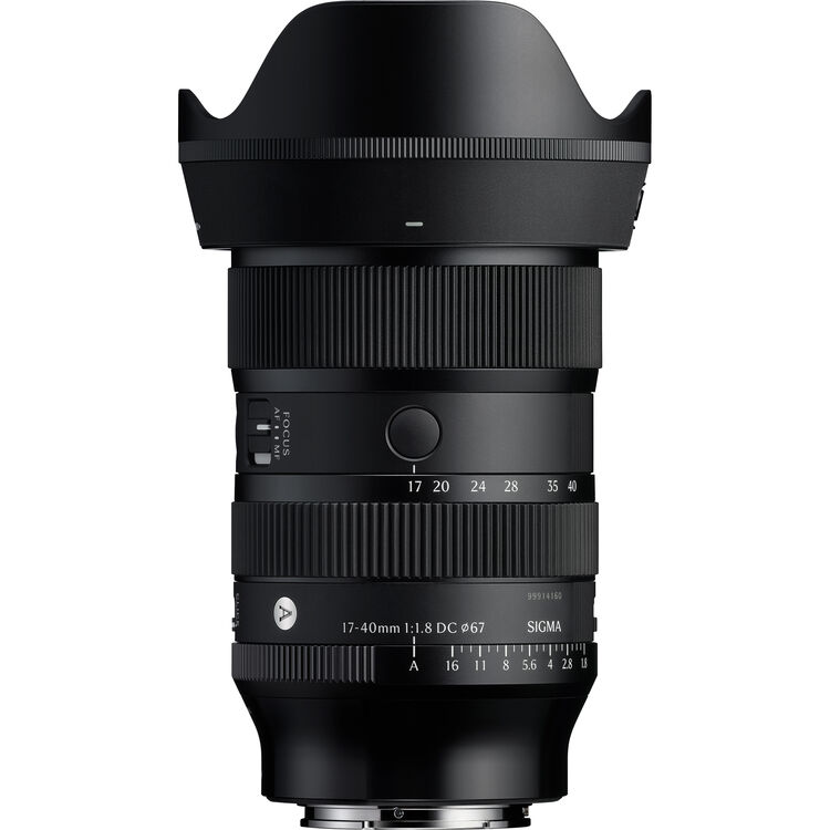Lente Sigma 17-40mm f/1.8 DC Art - Canon RF