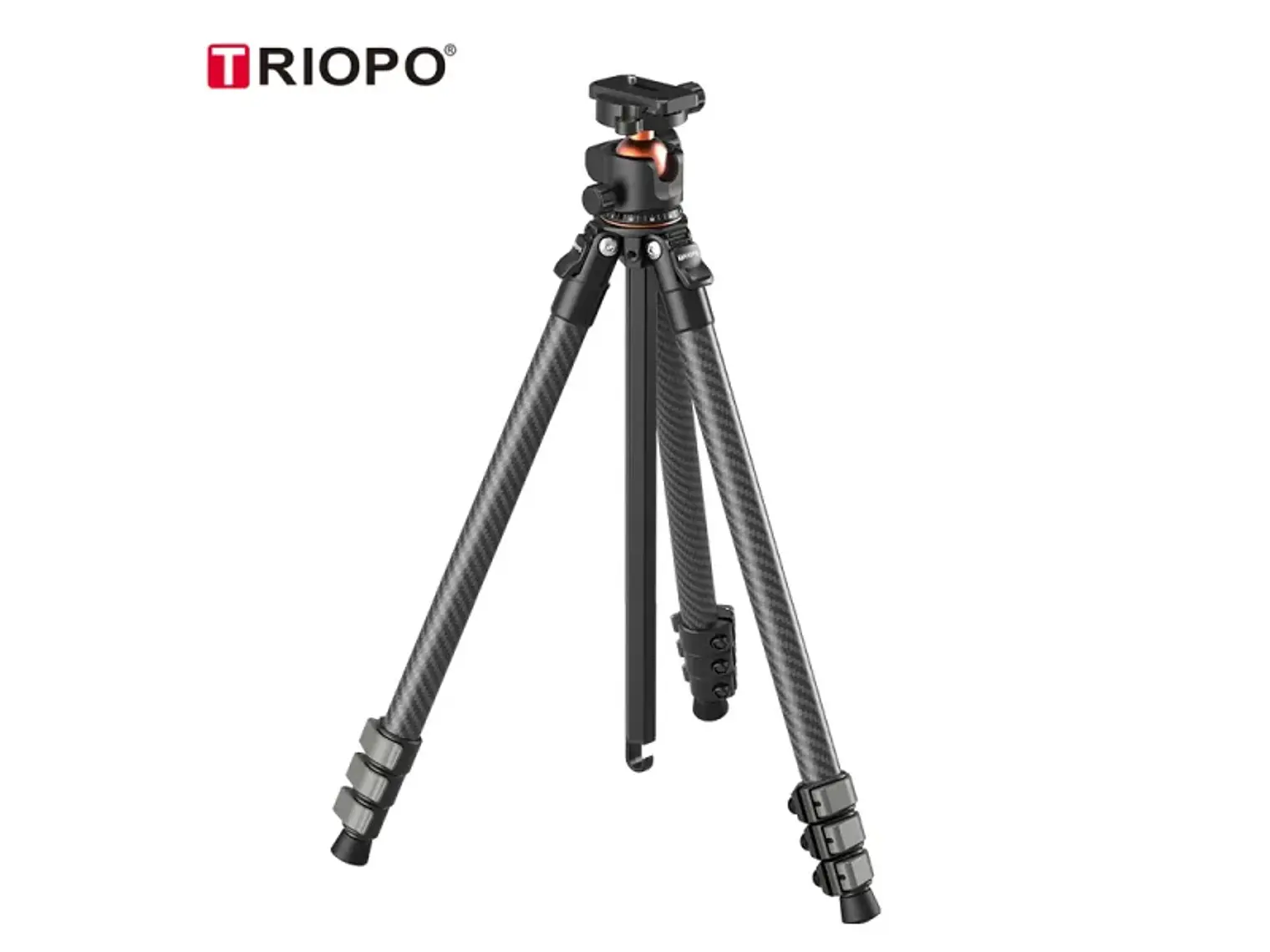 Triopo Trípode de Fibra de Carbono 1