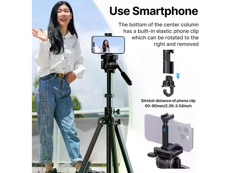 Ulanzi MT-65 Trípode Video Horizontal y Vertical 6