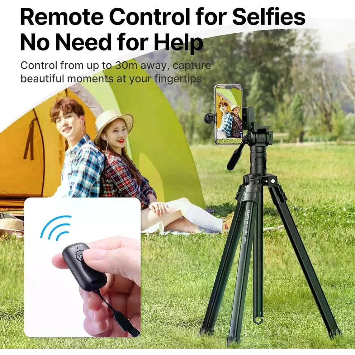 Ulanzi MT-65 Trípode Video Horizontal y Vertical 7