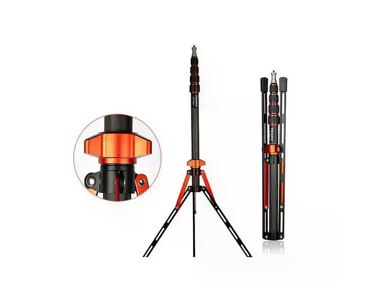 Triopo LS-255 Trípode Iluminación Ultra Liviano de Fibra de Carbono 1