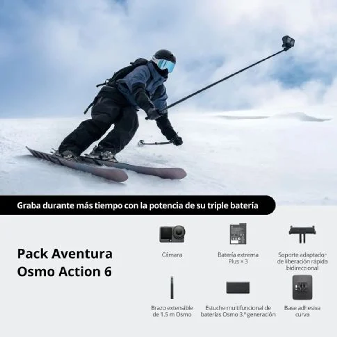 DJI Osmo Action 6 Adventure Combo 6