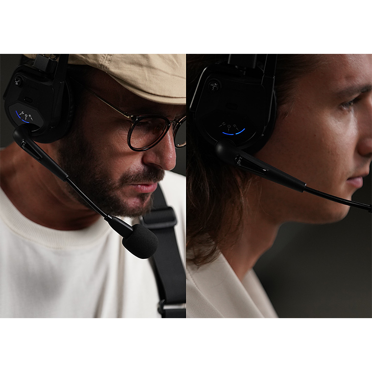 Headset Remoto/Maestro para sistema Witalk 2.4 Ghz Saramonic Witalk9SE-SRH/SMH 4