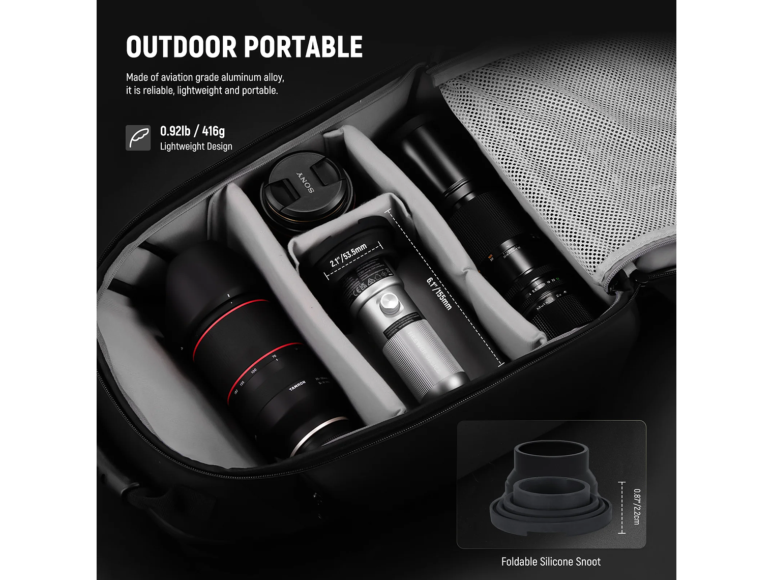 Flash Portatil Neewer Basics FL10 para Fotografía 6