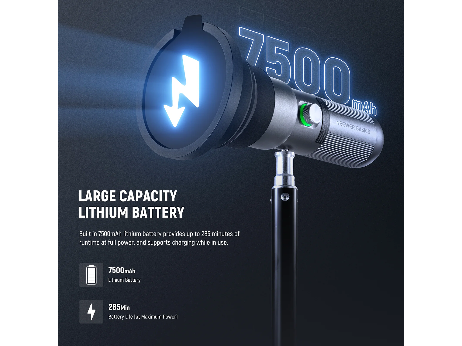 Flash Portatil Neewer Basics FL10 para Fotografía 7