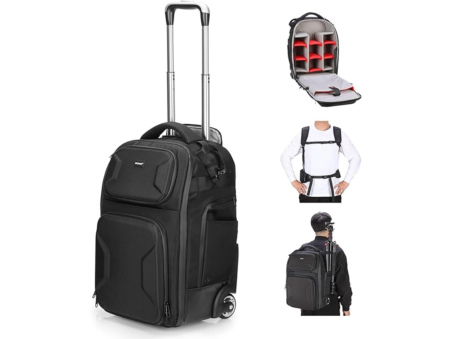 Bolso Trolley Convertible Neewer PB027 para Cámara 1