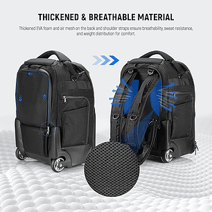 Bolso Trolley Convertible Neewer PB027 para Cámara