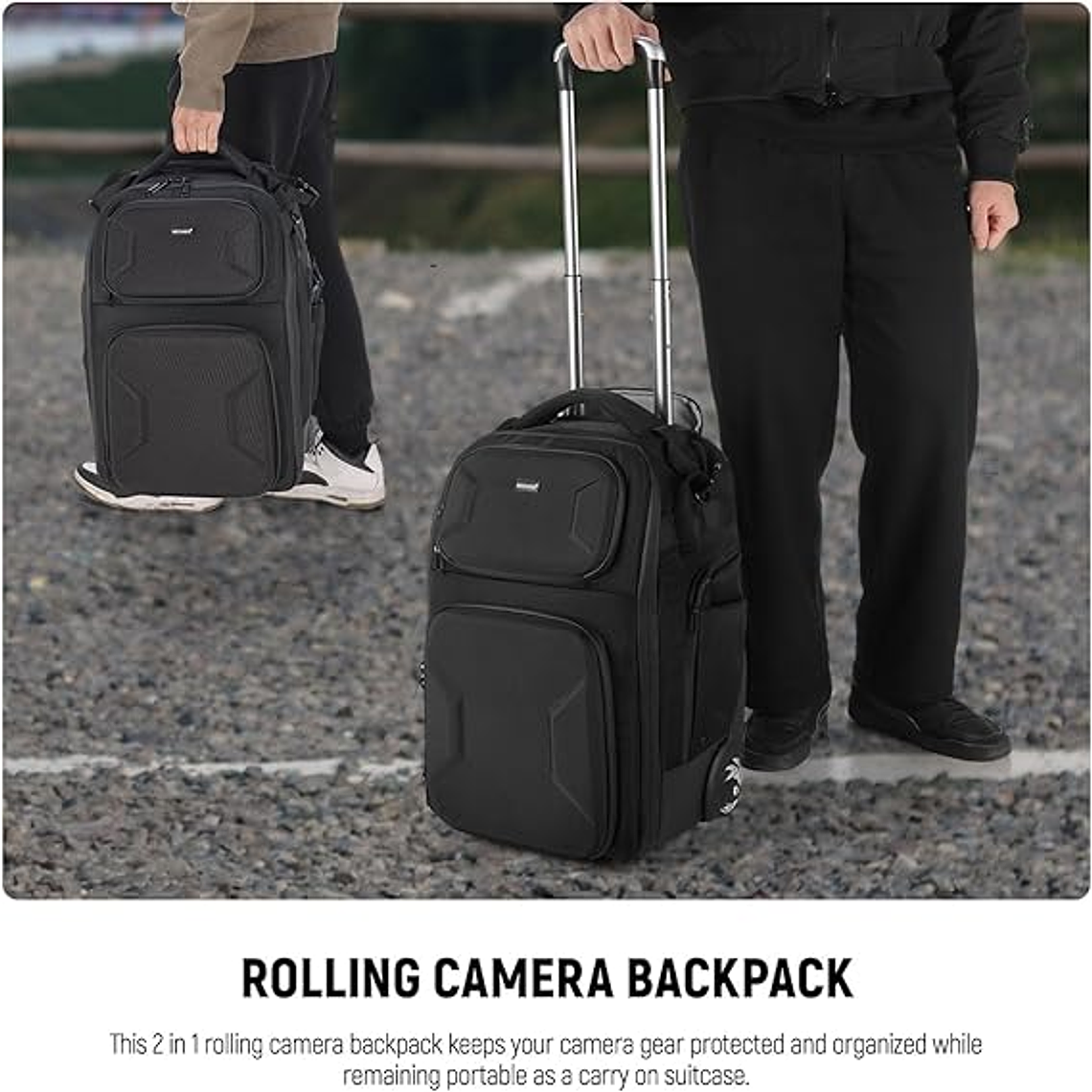 Bolso Trolley Convertible Neewer PB027 para Cámara 4