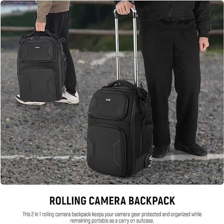 Bolso Trolley Convertible Neewer PB027 para Cámara 4