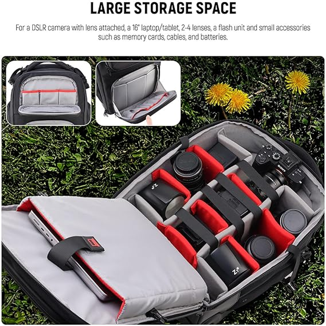 Bolso Trolley Convertible Neewer PB027 para Cámara 6