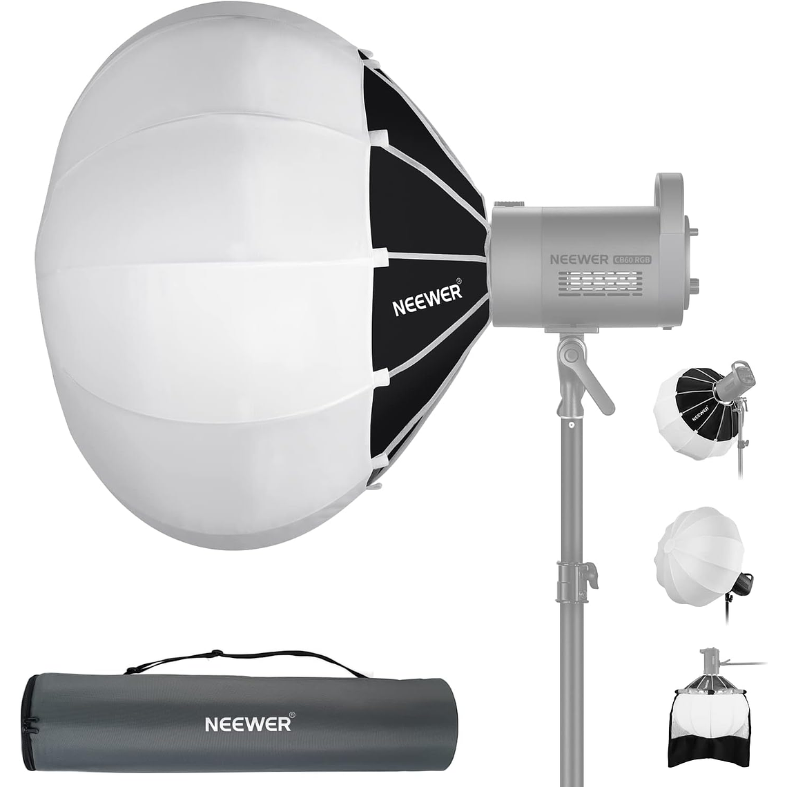 Softbox Linterna Neewer NS65L 65 cm con Montura Bowens 1