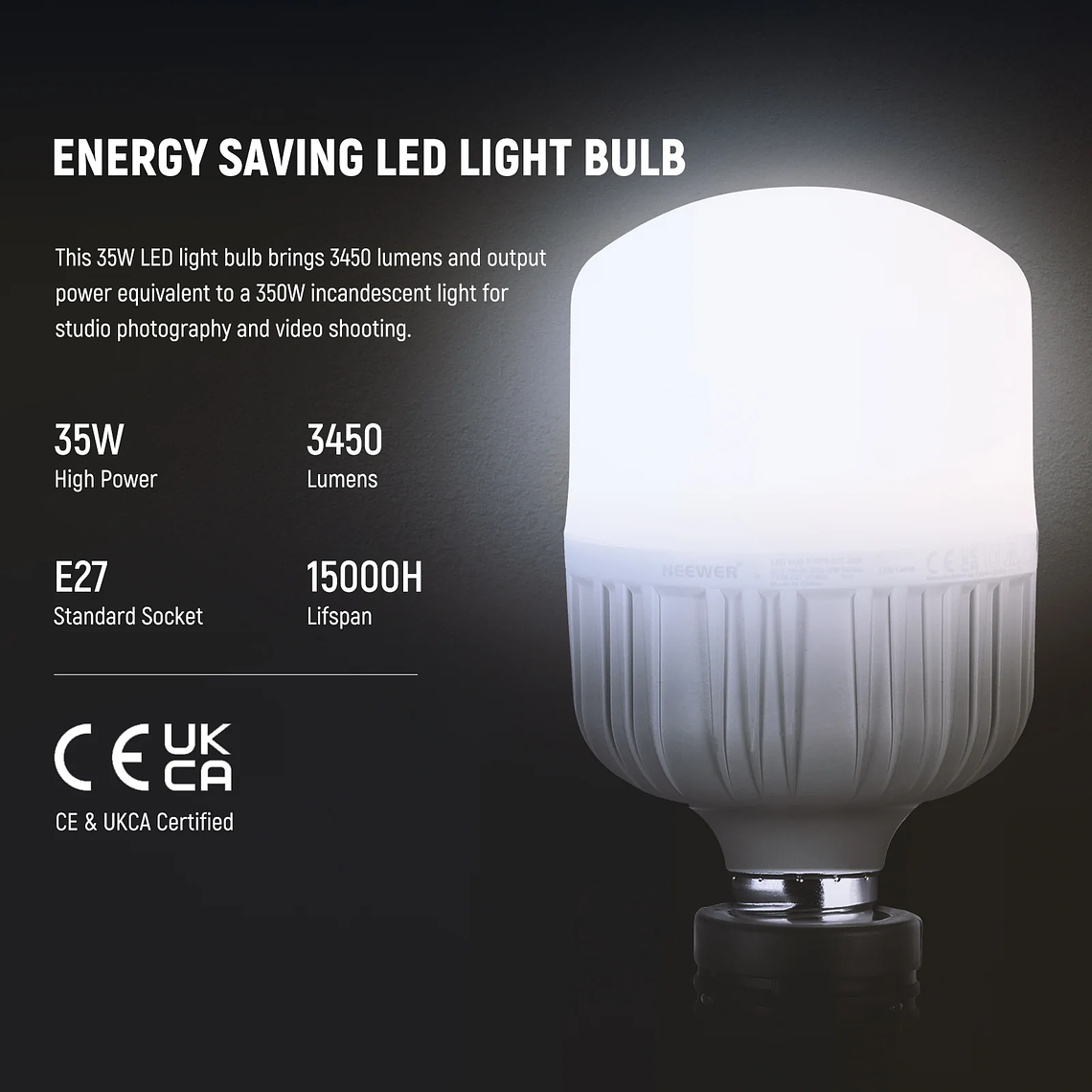 Kit Iluminación LED Neewer NW48 II 2.4G con Softbox 3