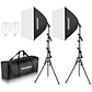 Kit Iluminación LED Neewer NW48 II 2.4G con Softbox - Miniatura 1