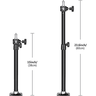 Soporte de luces para pared o techo extensible Neewet ST-WM60