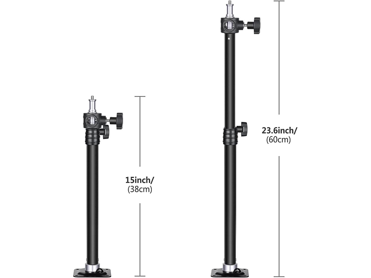 Soporte de luces para pared o techo extensible Neewer ST-WM60 1
