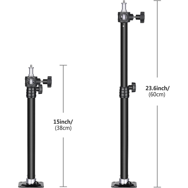 Soporte de luces para pared o techo extensible Neewet ST-WM60 1