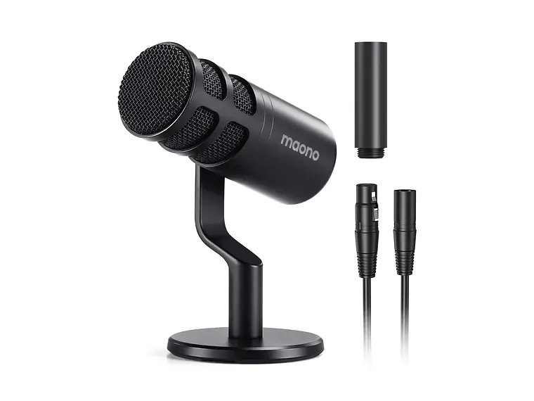 Micrófono Dinámico Maono PD100 XLR 3