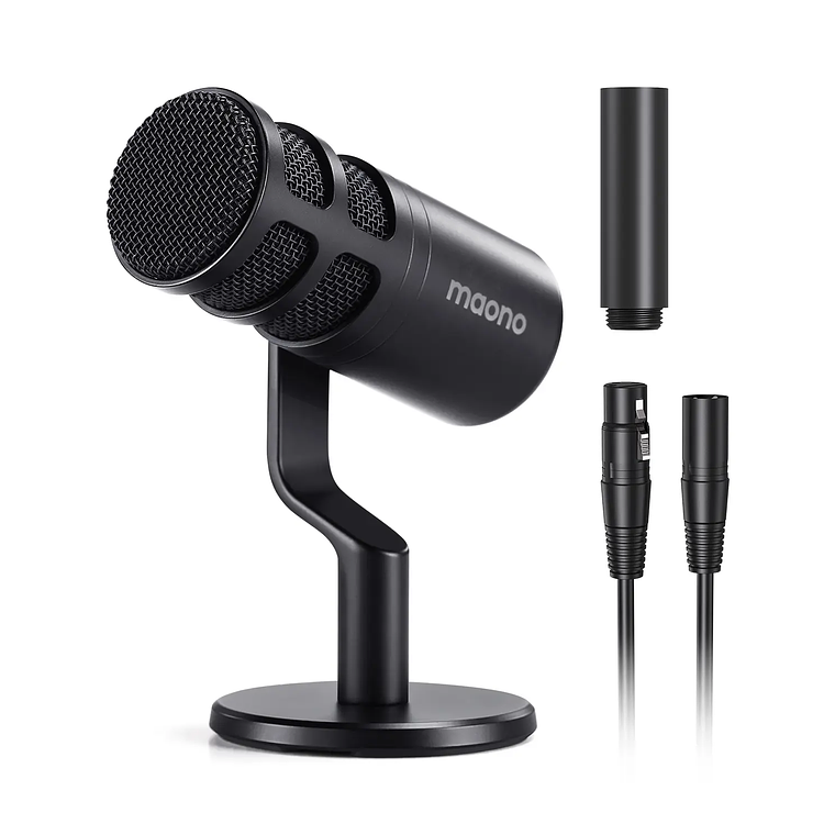 Micrófono Dinámico Maono PD100 XLR 3