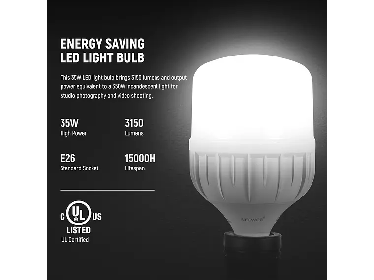 Kit Softbox LED Neewer NK300 5700K 2