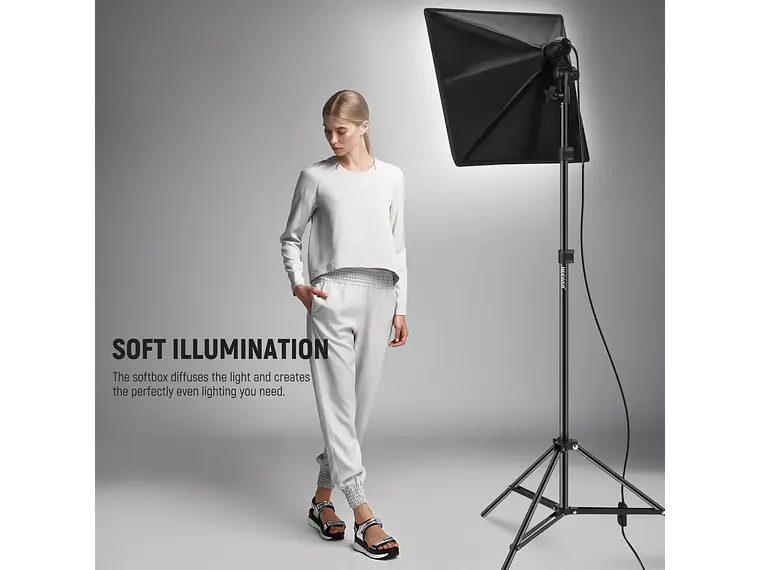 Kit Softbox LED Neewer NK300 5700K 4