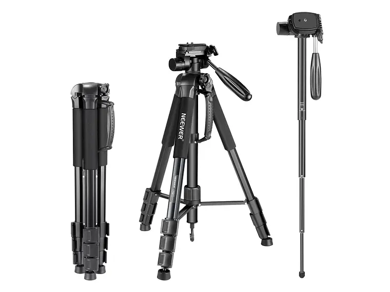 Trípode y monopié para cámara 2 en 1 NEEWER SAB264 de 70''/177 cm 1